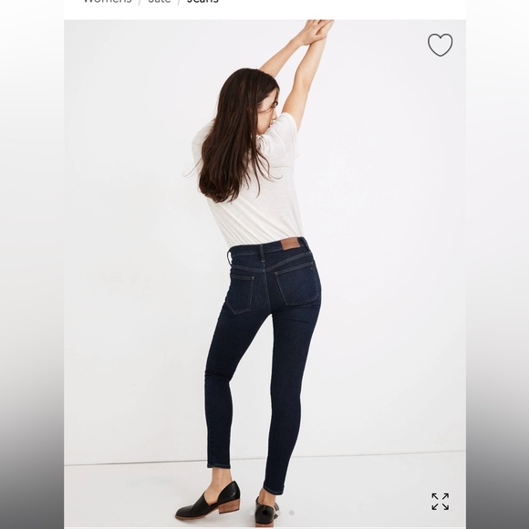 Madewell 9" Mid-Rise Skinny Jeans in Orland Wash: TENCEL™ Denim Edition, Size 29 - Picture 4 of 17